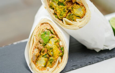  Chicken Pakora Wrap