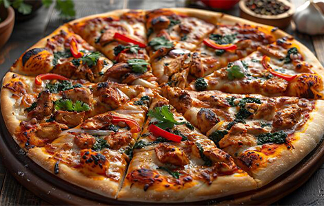  Chicken Tikka Pizza